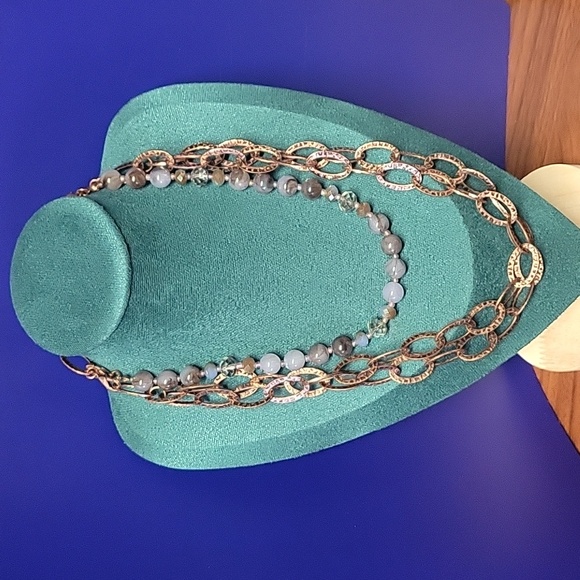 VINTAGE PREMIER DESIGNS ENGLISH ROSE NECKLACE - Picture 8 of 10